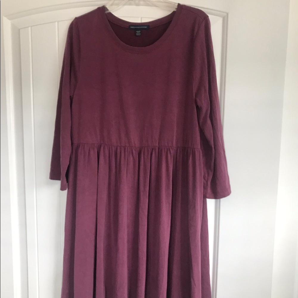 Pink purple American eagle babydoll dress